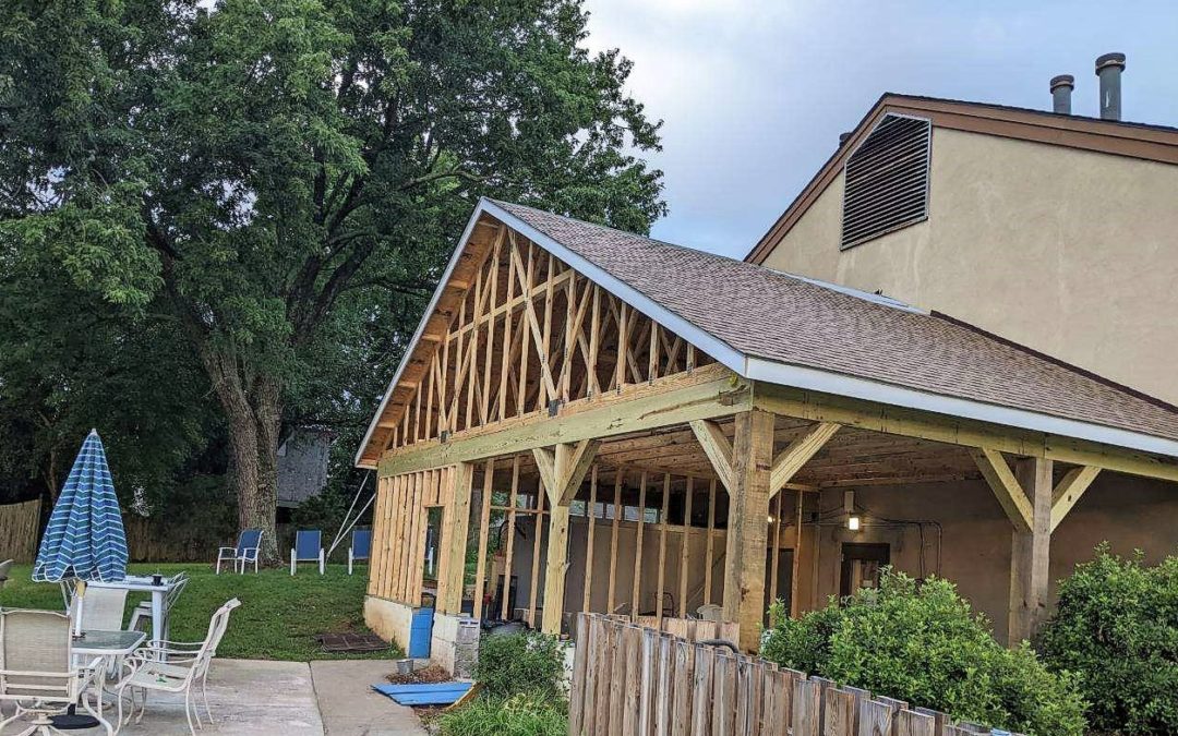 Covered Patio for American Legion!