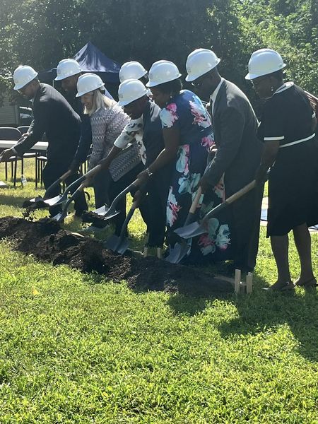 Groundbreaking event at Holiness Tabernacle’s new worship facility!